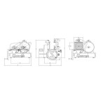 Αλλαντομηχανή Χειροκίνητη Λεπίδα 350MM LEGEND 350 LS SRM-LEGEND 350 LS
